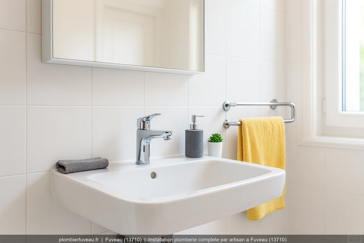 Installation plomberie complete par artisan a Fuveau (13710)